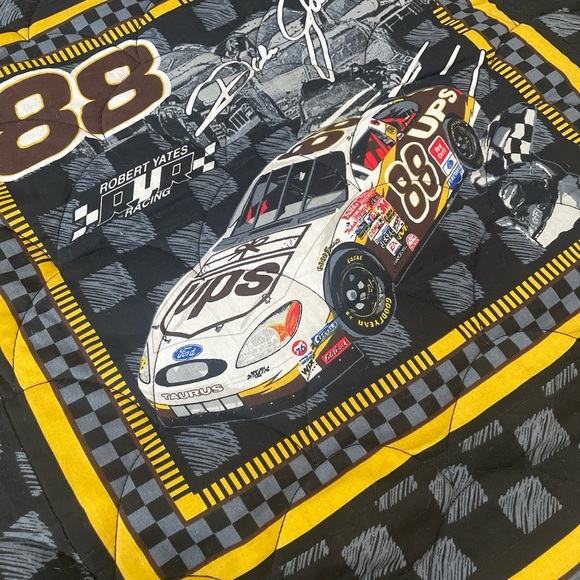 Handmade quilt dale jarrett nascar racing #88 UPS full size - Picture 3 of 3